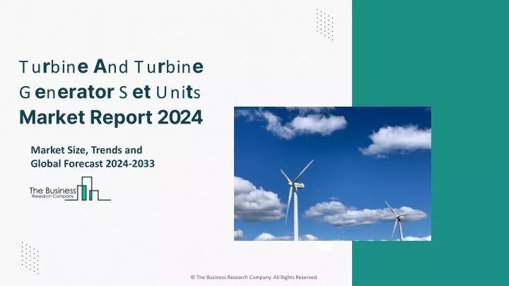 turbine and turbine generator set units market