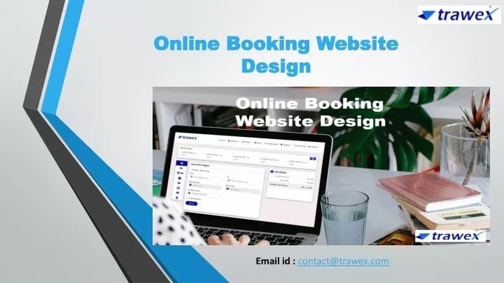 online booking website design