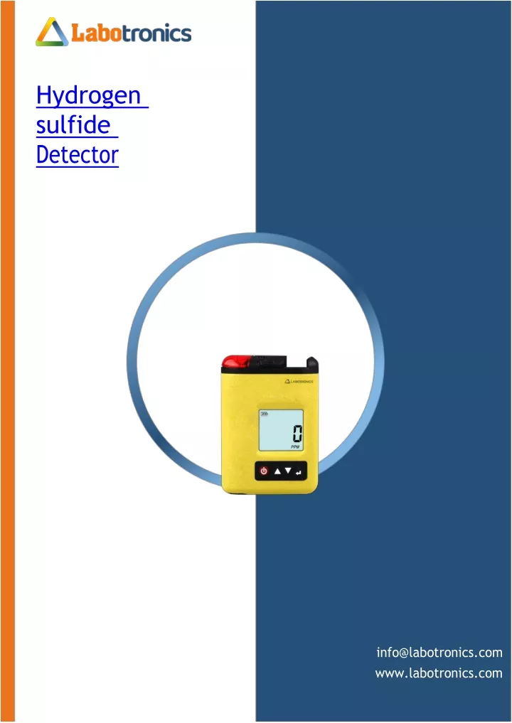 hydrogen sulfide detector