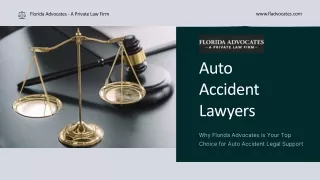 Why Florida Advocates is Your Top Choice for Auto Accident Legal Support