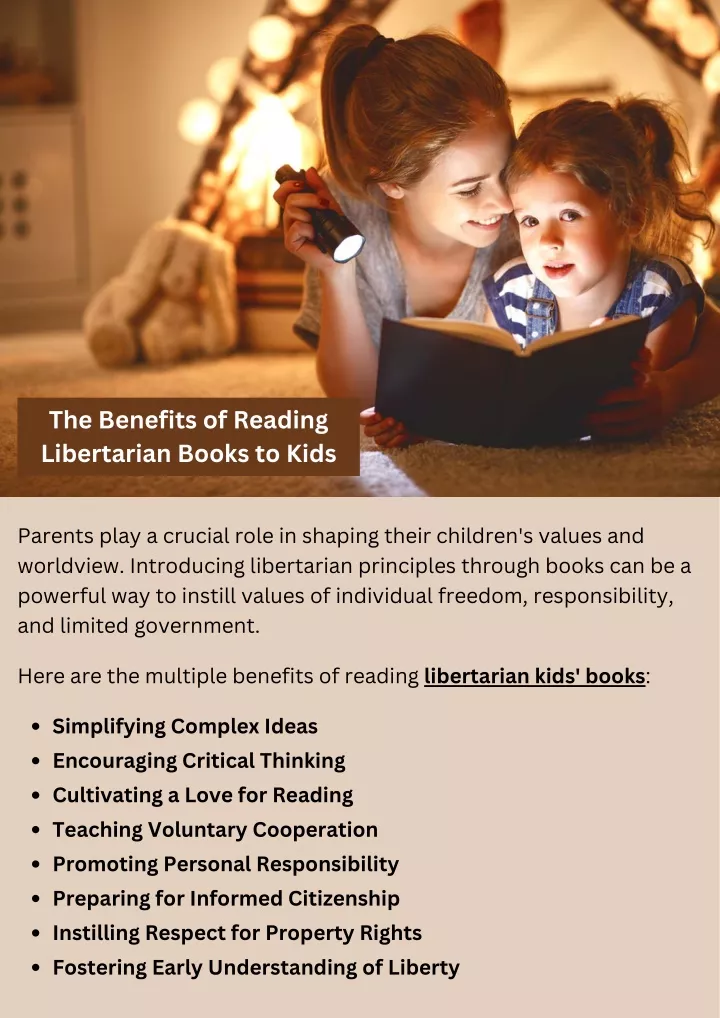 the benefits of reading libertarian books to kids