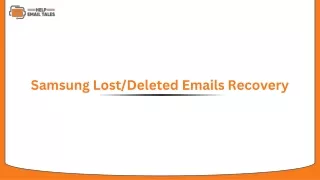 samsung lost deleted emails recovery