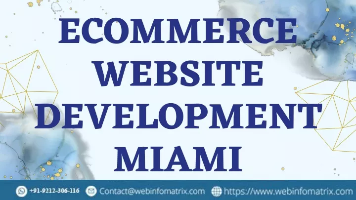 ecommerce website development miami