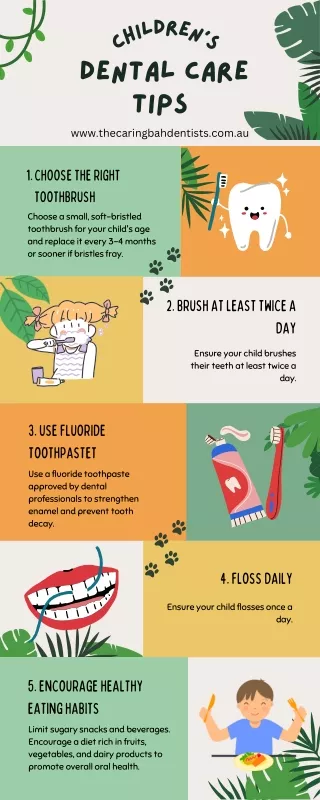 Children's  Dental Care Tips - Children’s Dental Health Month February