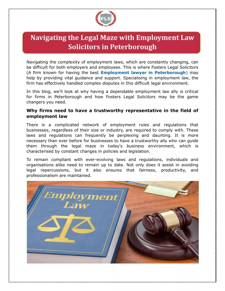 navigating the legal maze with employment