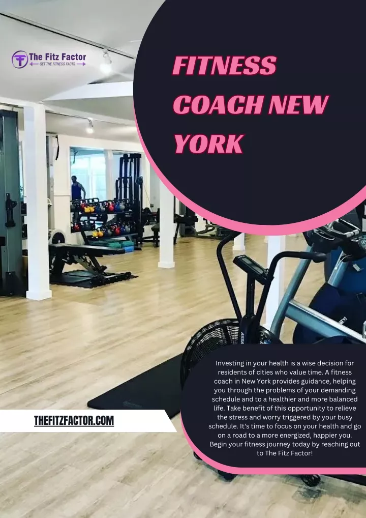 fitness coach new york york