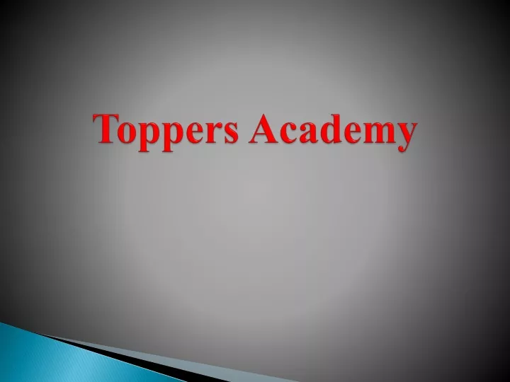 toppers academy