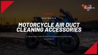 Motorcycle Air Duct Cleaning Accessories