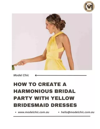 Excellent Yellow Bridesmaid Dresses