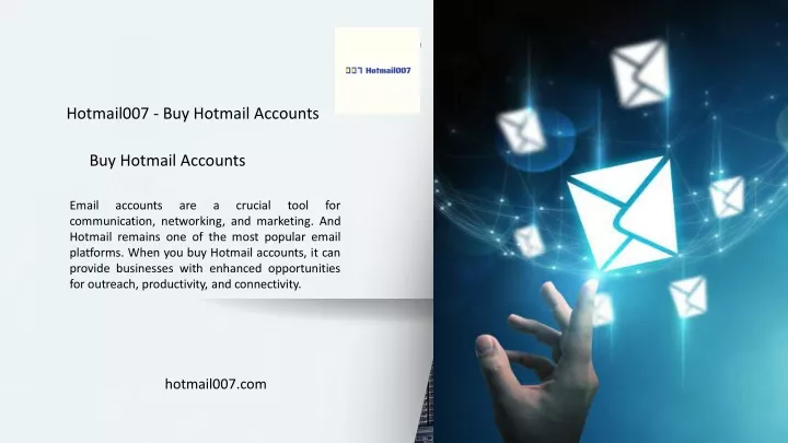 hotmail007 buy hotmail accounts