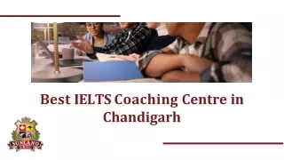 Best IELTS Coaching Centre in Chandigarh