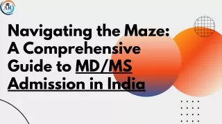 navigating the maze a comprehensive guide