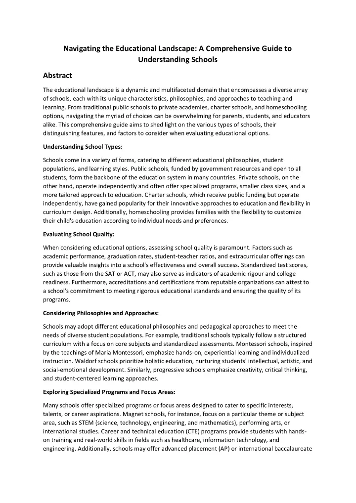 Navigating The Educational Landscape: A Comprehensive Guide To MAP And NWEA’s Unified Assessment 