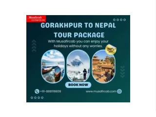 Nepal Tour Package from Gorakhpur