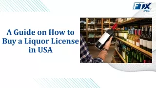 a guide on how to buy a liquor license in usa