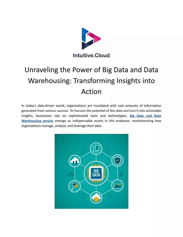 unraveling the power of big data and data