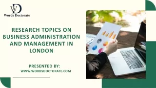 research topics on business administration