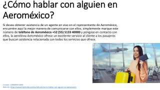 ¿Cómo vivo el chat en Aeroméxico?