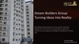 Dream Builders Group: Turning Ideas into Reality - Your Gateway to Affordable Fl