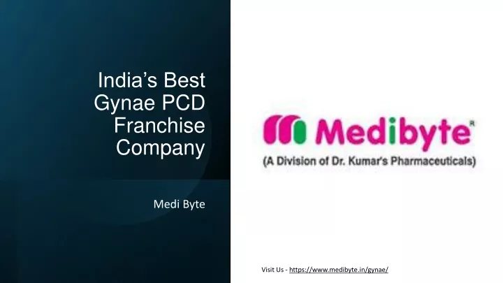 india s best gynae pcd franchise company