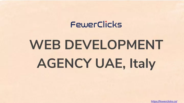 web development agency uae italy