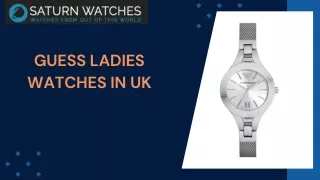 Guess Ladies Watches In UK