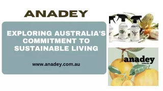 Exploring Australia's Commitment to Sustainable Living