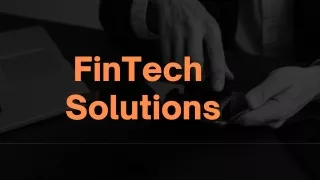 Fintech Solutions - Innow8 Apps