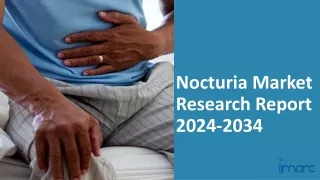 Nocturia Market 2024-2034