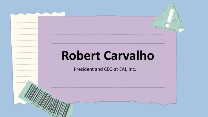 robert carvalho