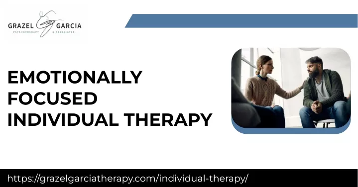emotionally focused individual therapy