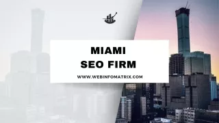 SEO SERVICE IN MIAMI