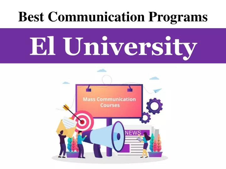 best communication programs