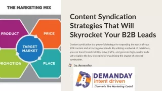 Content Syndication Strategies That Will Skyrocket Your B2B Leads