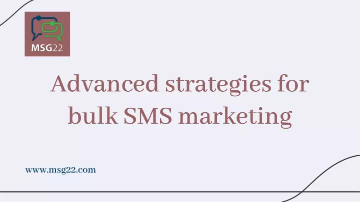 advanced strategies for bulk sms marketing bulk