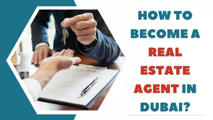 how to become a real estate agent in dubai