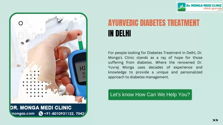 ayurvedic diabetes treatment in delhi