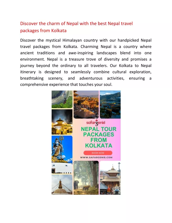 discover the charm of nepal with the best nepal