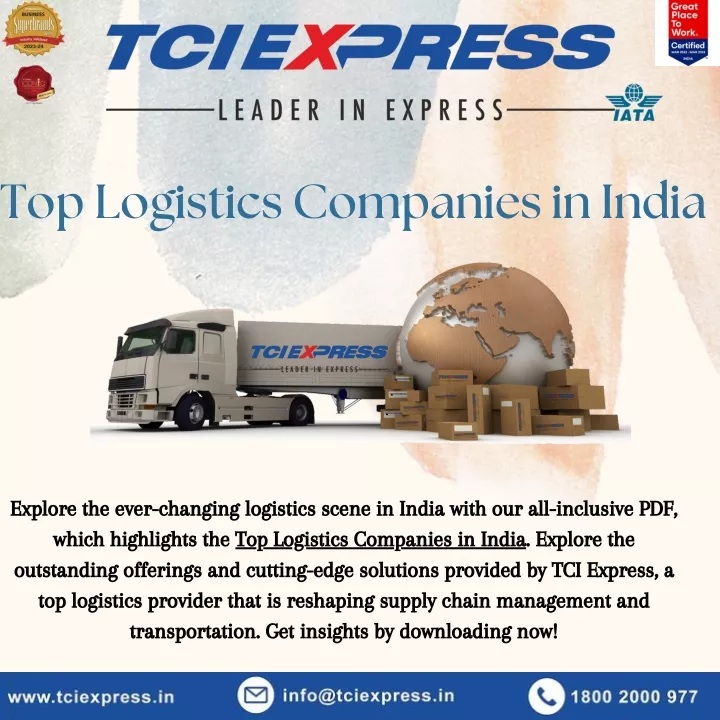 top logistics companies in india