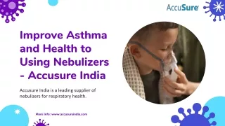 Buy Nebulizer at Accusure India