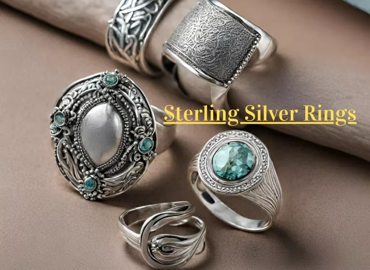 sterling silver rings