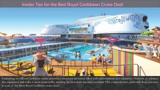 Insider Tips for the Best Royal Caribbean Cruise Deals