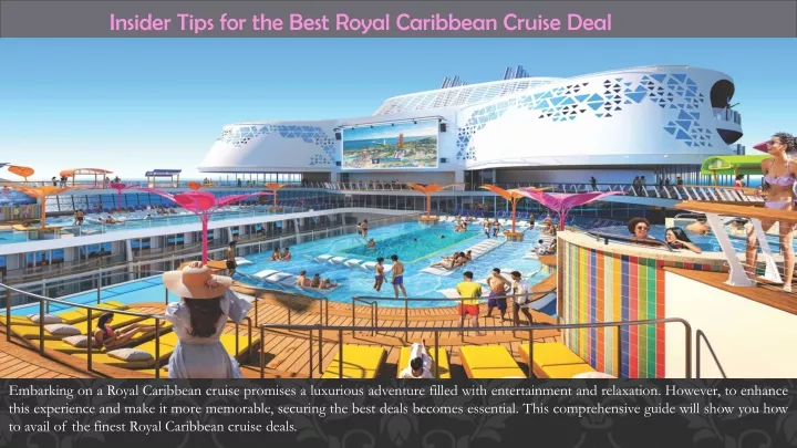 insider tips for the best royal caribbean cruise