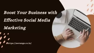 Boost Your Business with Effective Social Media Marketing