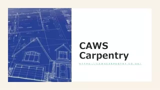 CAWS Carpentry1