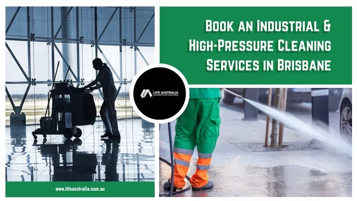 book an industrial high pressure cleaning