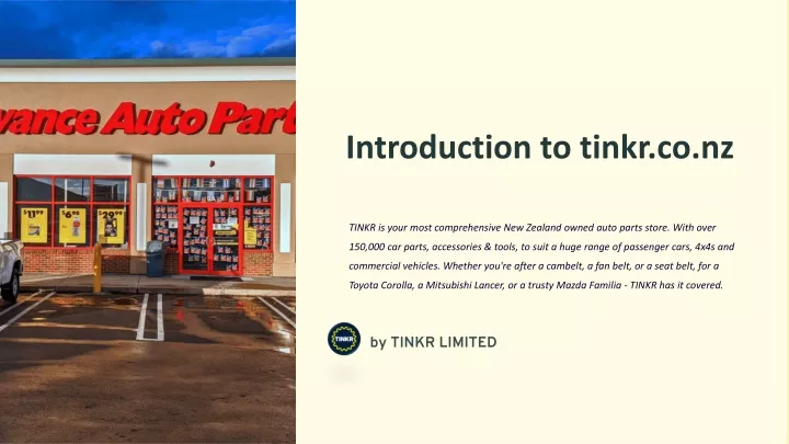 introduction to tinkr co nz