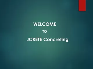 welcome to