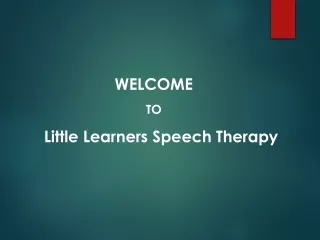 welcome to