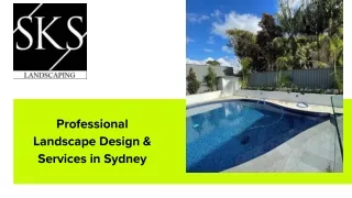 Professional Landscape Design & Services in Sydney